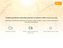 Tablet Screenshot of agrospol.cz